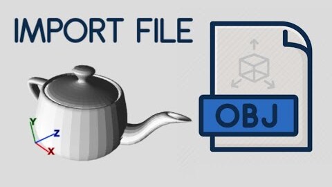 Importare modelli 3D in formato OBJ in p5.js